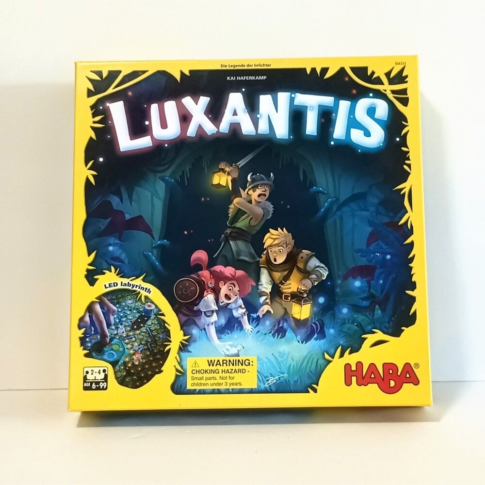 LUXANANTIS Board Game COMPLETE Super Rare Tested EUC